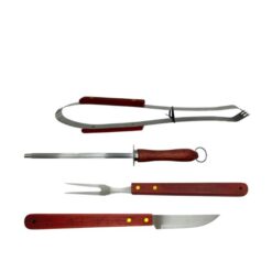 Kit Churrasco Inox Holz C/04