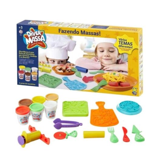Kit Massinha Modelar C/acessorios