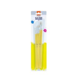 Kit Pincel Escolar C/06pcs
