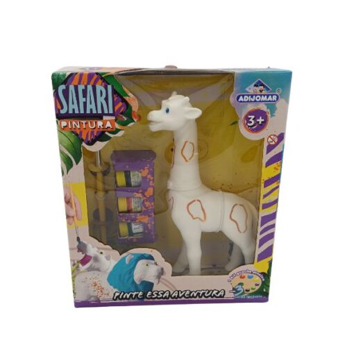 Kit Pintura Safari Girafa