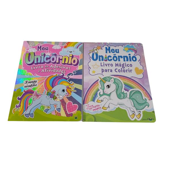 Livro Meu Unicornio P/ Colorir/atividades Sort