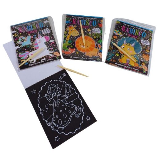 Livro P/ Colorir Rabisco Magico Sort