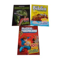 Livro P/ Colorir/atividades 100 Paginas Sort