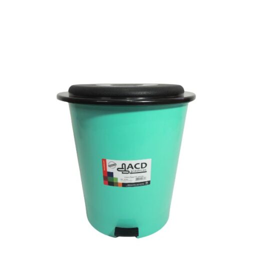 Lixeira Plast C/ Pedal Color 12l