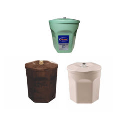 Lixeira Plast Multiuso C/ Tampa 6l