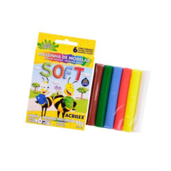 Massinha Modelar Soft C/6