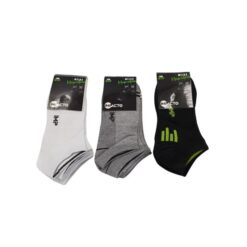 Meia Juvenil Masculina Sapatilha C/ 03 Pares