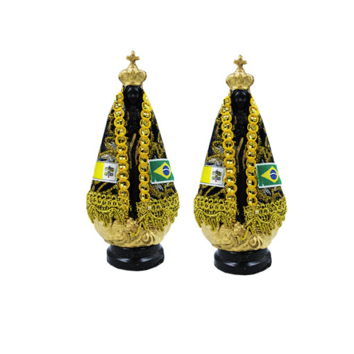 Nossa Sr. Aparecida Md Inquebravel C/gliter