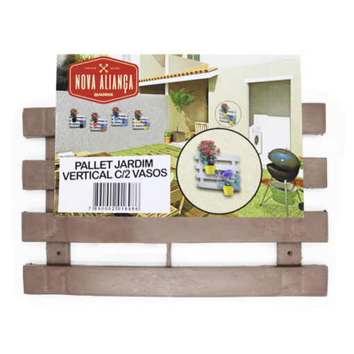Pallet Jardim Plast. C/02 Vasos