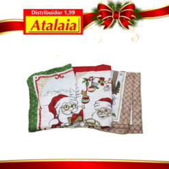 Pano Copa Felpudo Natal 45x65