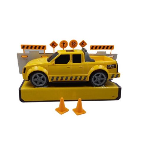 Pick Up Plast C/acessorios Sinalizacao Road Work