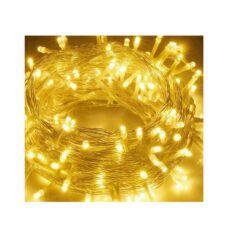 Pisca Pisca 100 Leds Branco Quente Fio Transparente