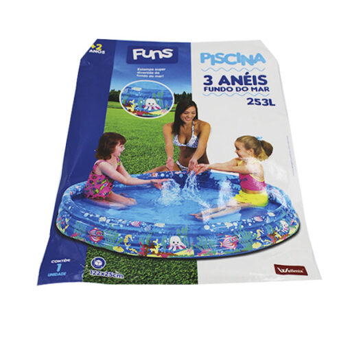 Piscina Inflavel 3 Aneis 253l
