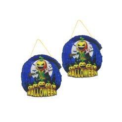 Placa Halloween P/pendurar