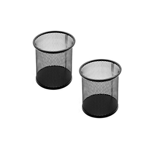 Porta Canetas Metal Red