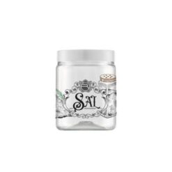 Pote Plast Decor Sal/cappuccino 650ml