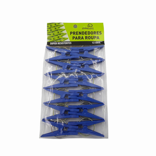 Prendedor Roupa Plast. C/12