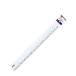 Regua Escolar 30cm Transp
