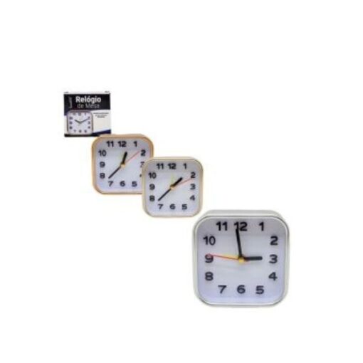 Relogio Despertador Plast Qd