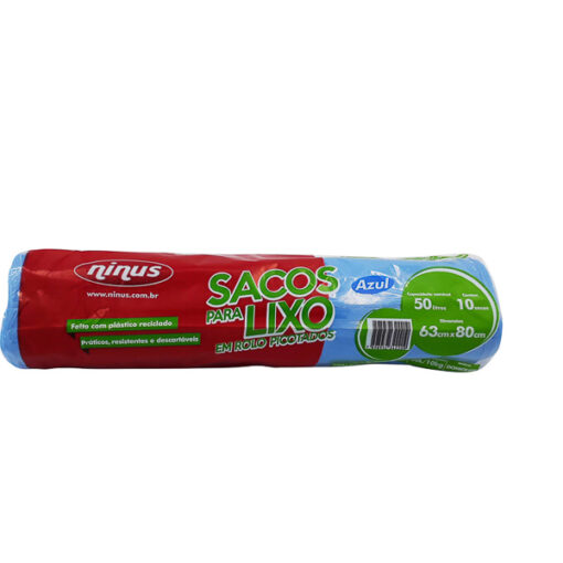 Saco P/lixo 50lts/10kg C/10pcs