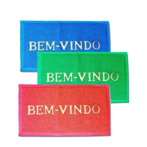 Tapete Pvc Bem Vindo 58x38cm