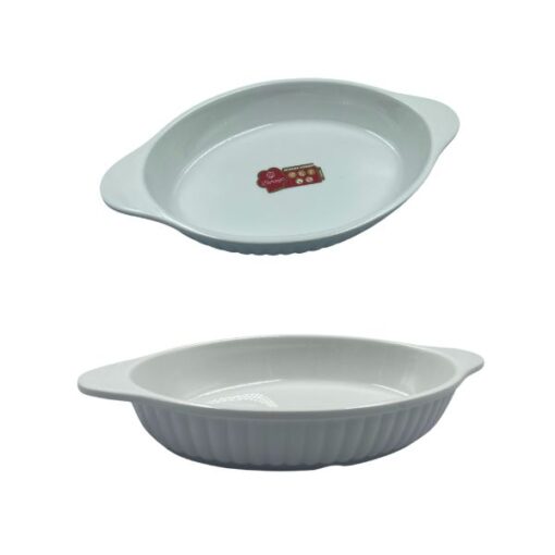 Tigela Melamina Oval C/ Alca 30x18x5,2cm