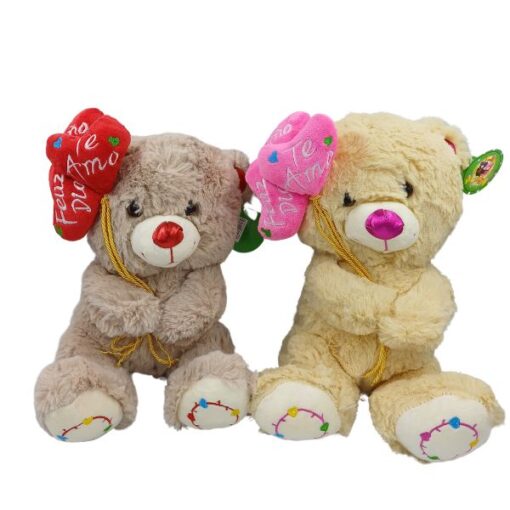 Urso Pelucia C/balao Coracao