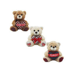 Urso Pelucia C/ Coracao Pq