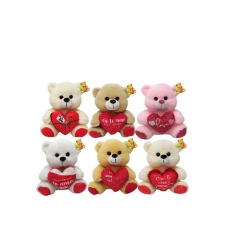 Urso Pelucia Pq C/coracao
