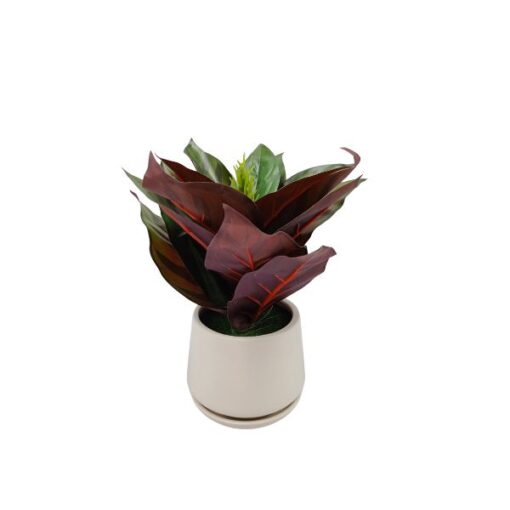 Vaso Decorativo C/ Planta Artificial