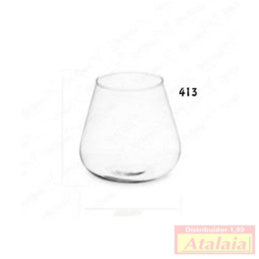Vaso Vidro Conhaque N4