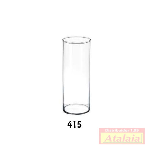 Vaso Vidro Tubo 33x11