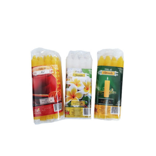 Vela Perfumada C/08 N.4 19g Sort.