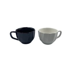 Xicara Cha Porcelana Prisma Color