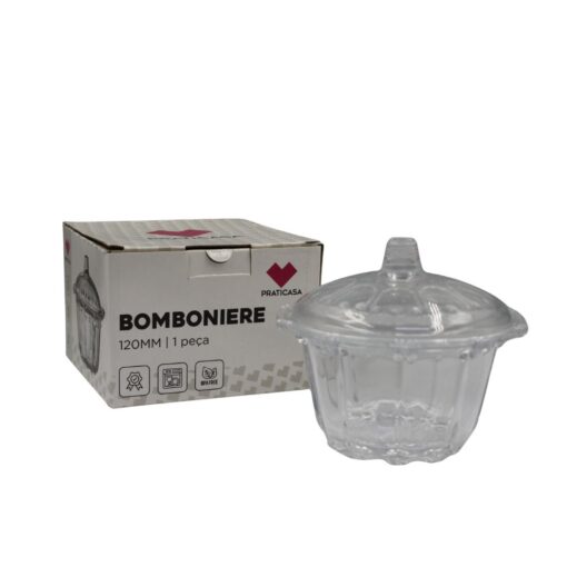 Bomboniere Vidro C/tampa