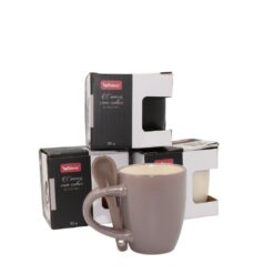 Caneca Ceramica C/ Colher 90ml