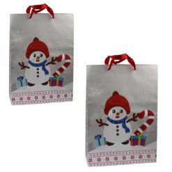 Jj25079 Sacola Papel Natal