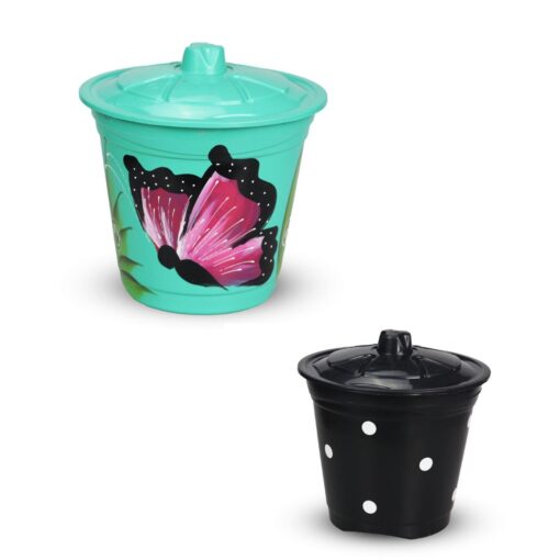 Lixeira Plast P/ Pia Decor/poa  2,5l