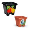 Vaso Plast Qd Decor 3,6l