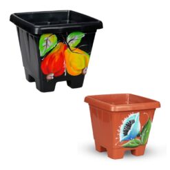 Vaso Plast Qd Decor 3,6l