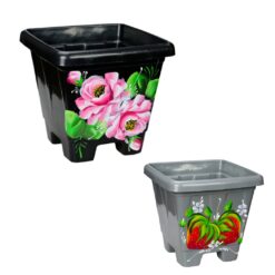 Vaso Plast Qd Decor 8l