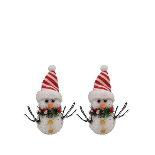 Xl25129 Boneco De Neve Isopor C/brilho