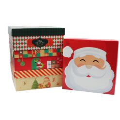 Caixa Presente Natal 21x21x8,5