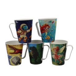Caneca Plast Inf Personagens Sort