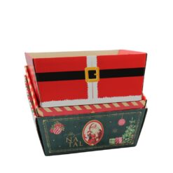 Bandeja Papelao Natal 17x12,5x8cm