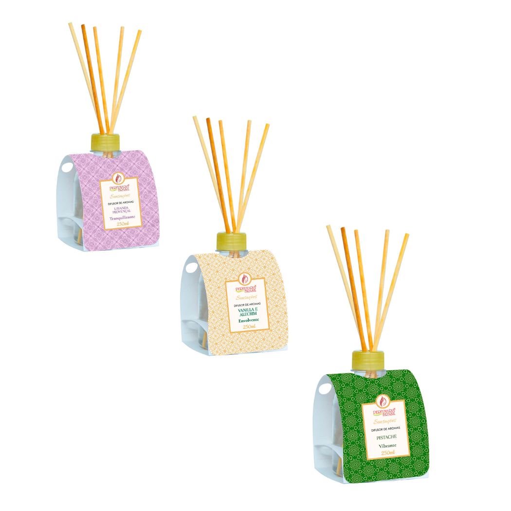 Difusor Aromas C/vara C/cx 250ml