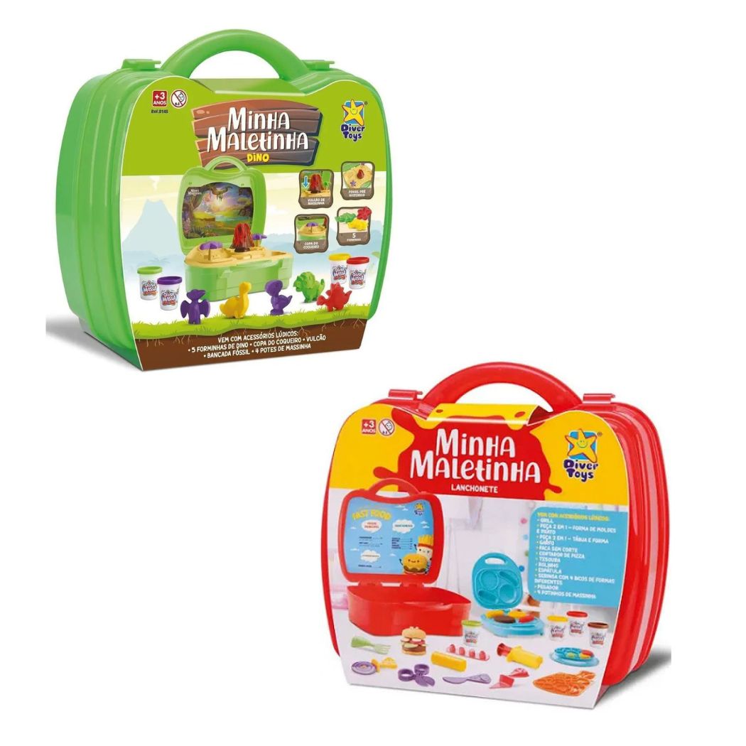 Kit Massinha Modelar Minha Maletinha