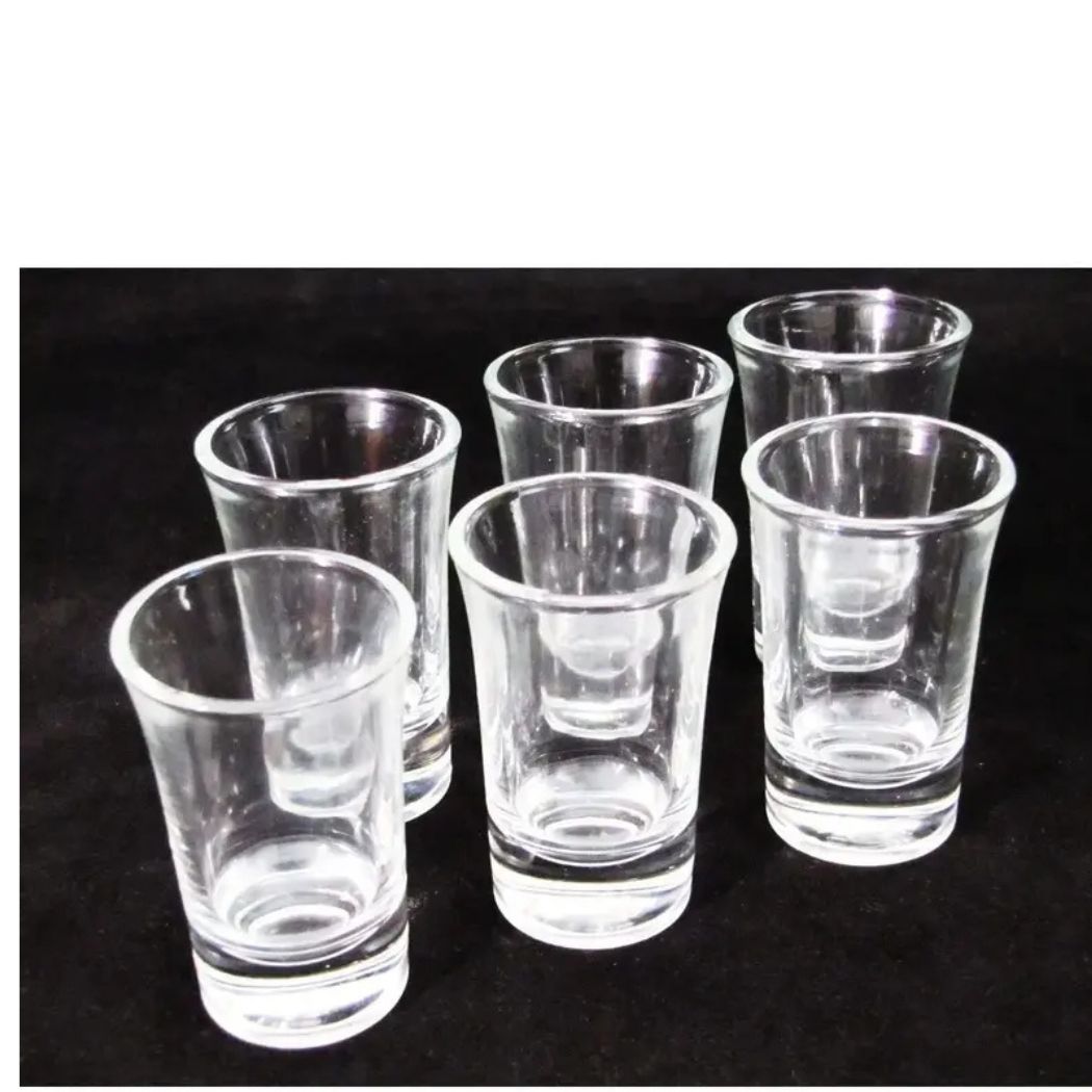 Conj Copo Vd Dose Unica Shot 40ml C/06pcs