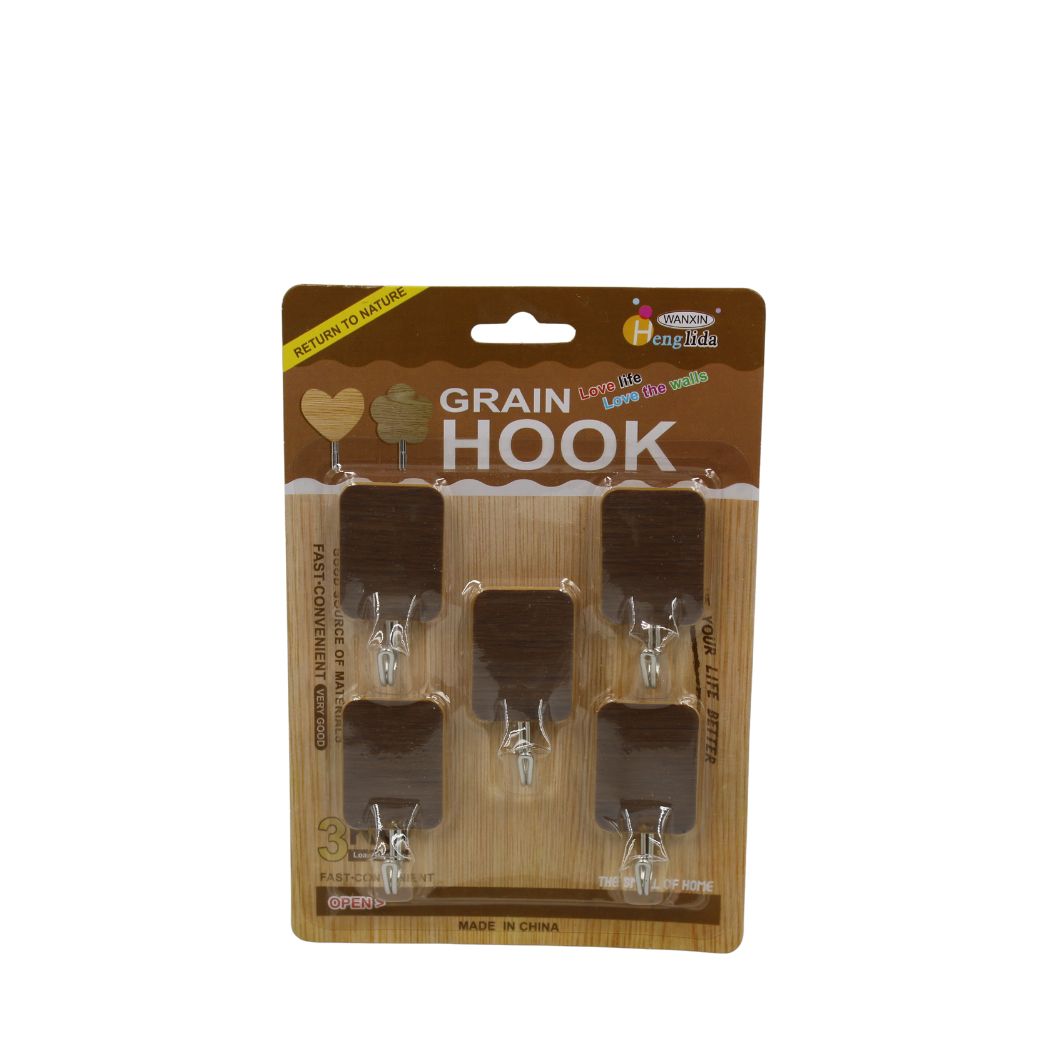 Gancho Parede Adesivo C/05pcs