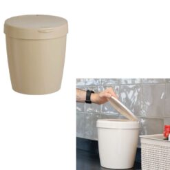 Lixeira Plast P/ Pia Novelle Tampa Articulavel 5l